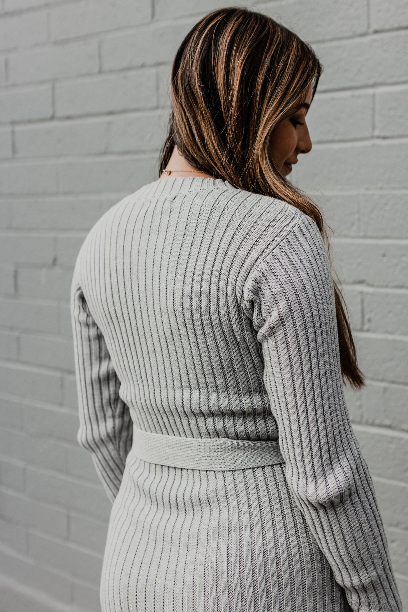 Traveler Cognac Midi Dress by Lost and Wander