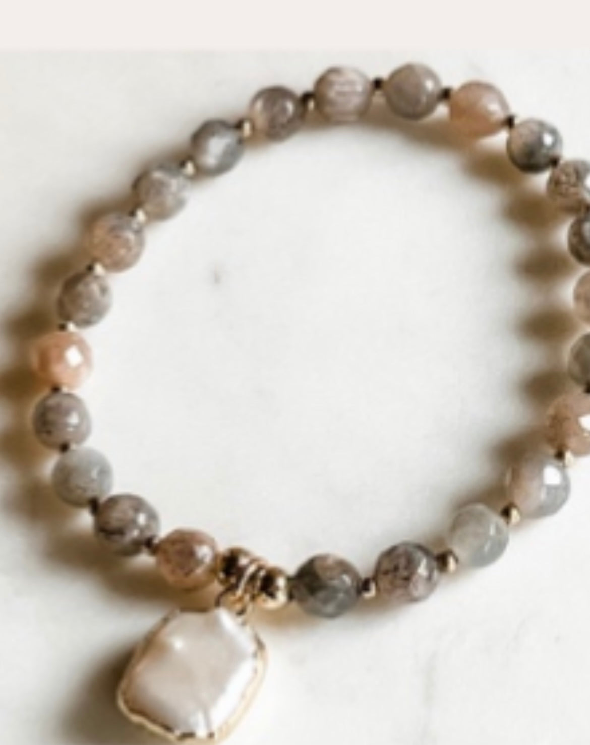 Gemstone Bracelet by Chesnut and Fig