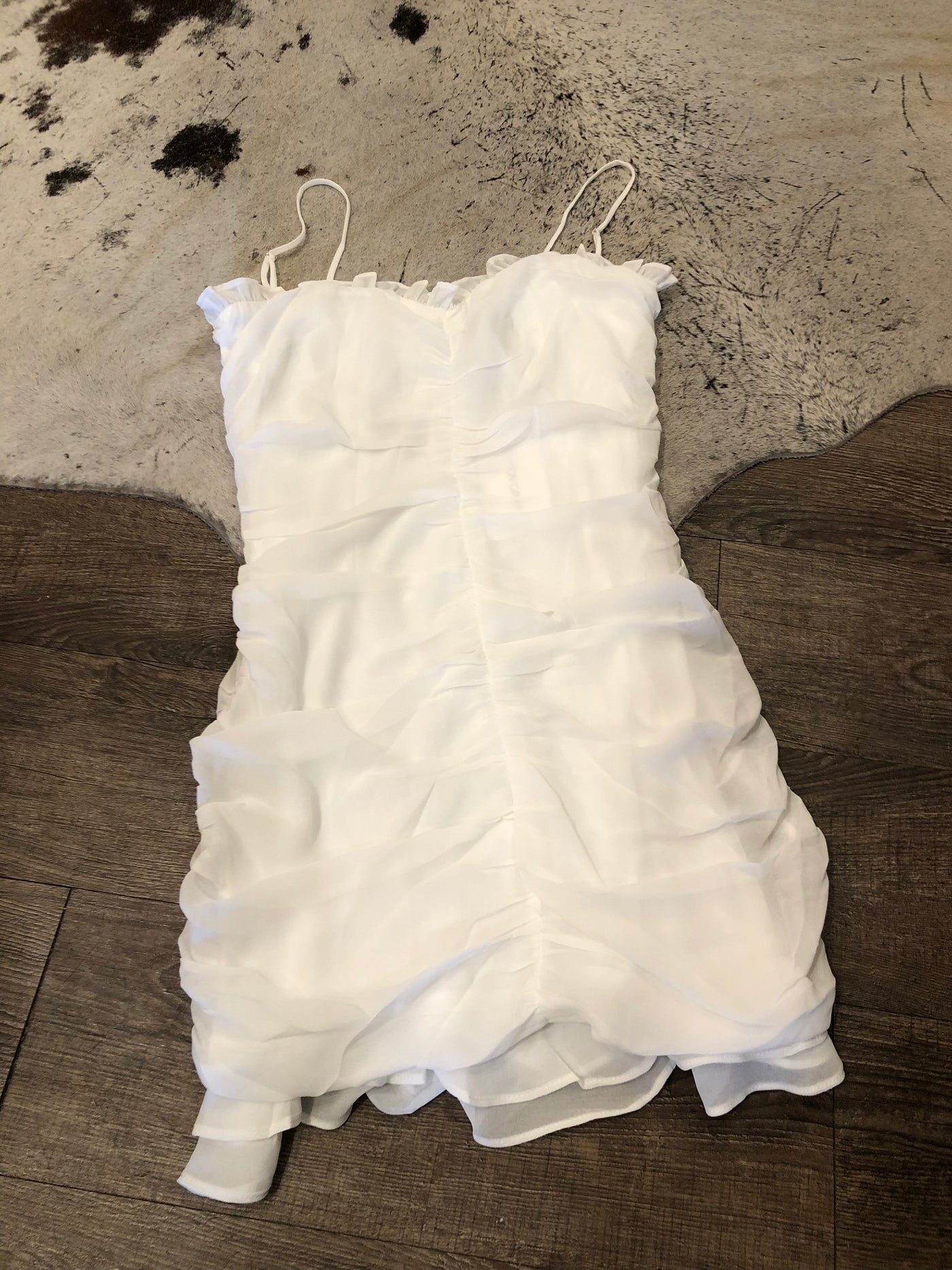 Cinched Mini Dress