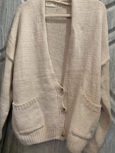 Soft Button Up Cardigan