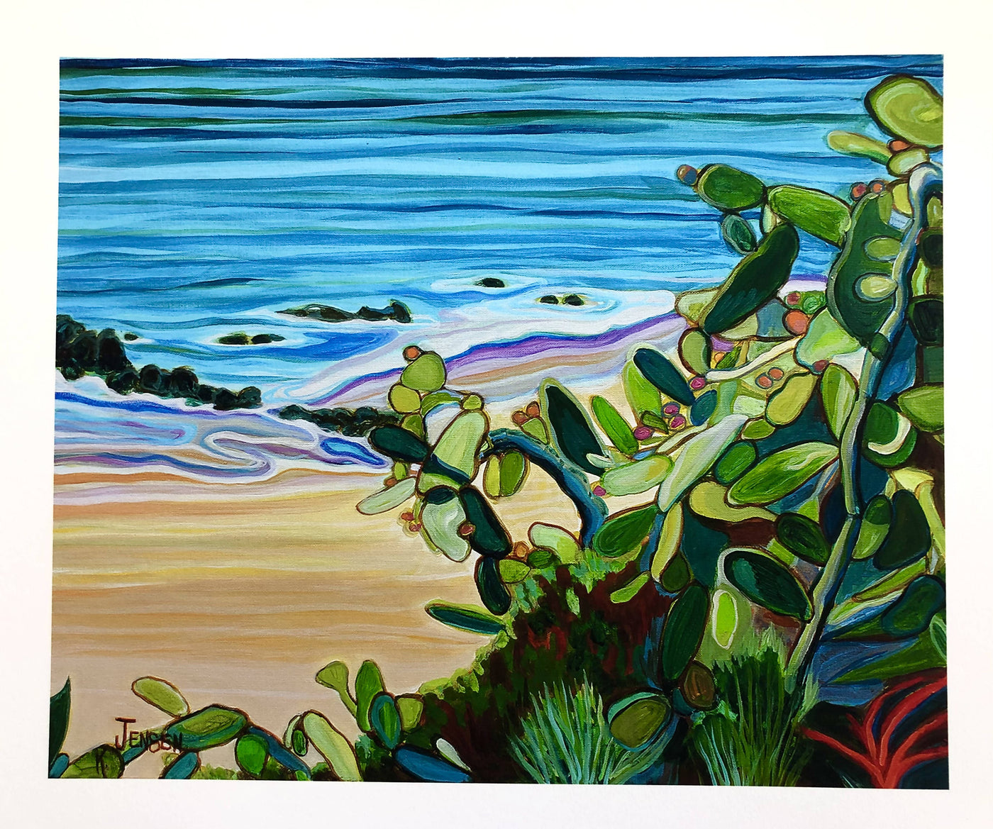 "Cactus Beach View"