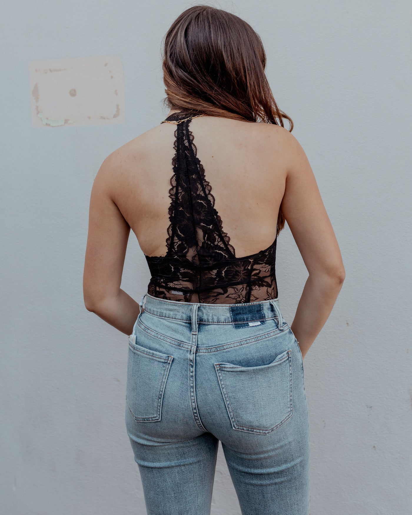 EVERYDAY LACE BODYSUIT by Free Peoople