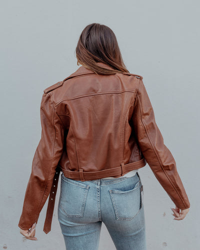 Leather Jacket by Cleobella