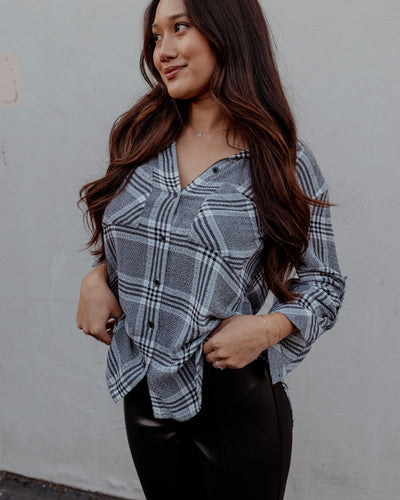 Two Pocket Button Down Blouse by Bella Dahl
