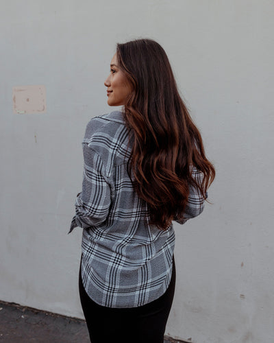 Two Pocket Button Down Blouse by Bella Dahl