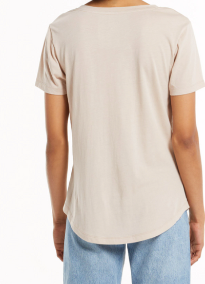 Kasey Modal V-Neck Tee by Z Supply
