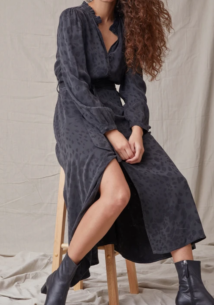 Keyhole Midi Dress by Bella Dahl 75 & Fuzzy Keyhole Midi Dress by Bella Dahl 75 & Fuzzy