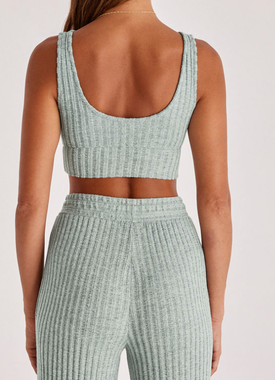 Zoe Rib Tank Bra by Z Supply