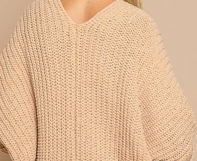 Oversized Color Sweater