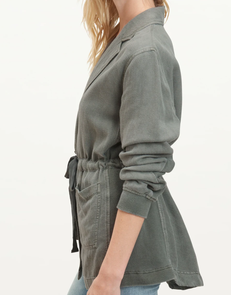 Soleil Jacket by Splendid with Self-Tie Drawstring Waist