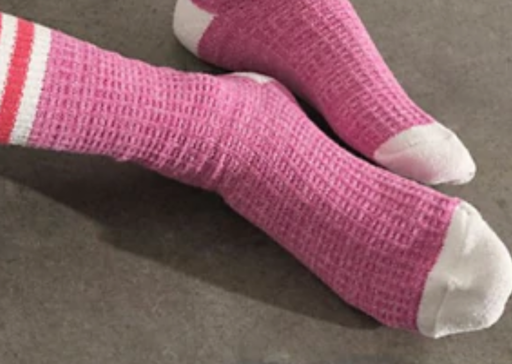 JACKSON COZY STRIPE SOCKS by Free People