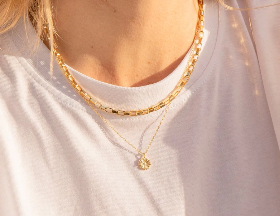Daisy Necklace by Gorjana