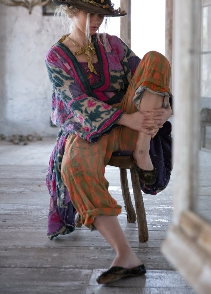 Appliqué Hippie Coat 587 by Magnolia Pearl