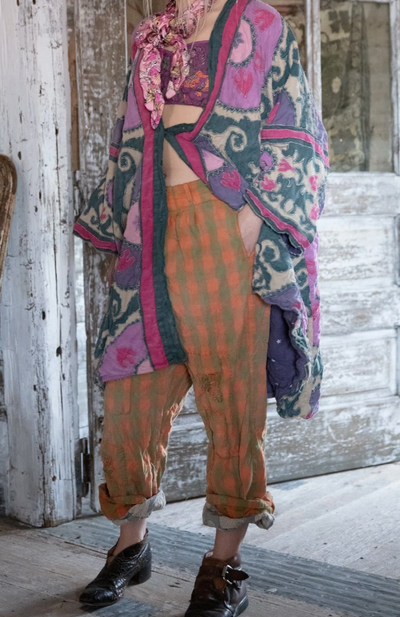Appliqué Hippie Coat 587 by Magnolia Pearl