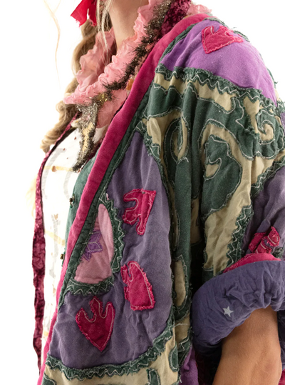Appliqué Hippie Coat 587 by Magnolia Pearl