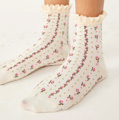 ROSEBUD WAFFLE KNIT ANKLE by Free People