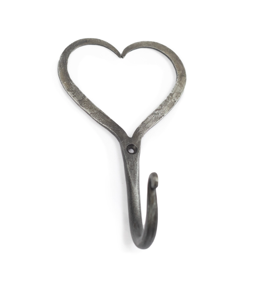Open Heart Iron Hook