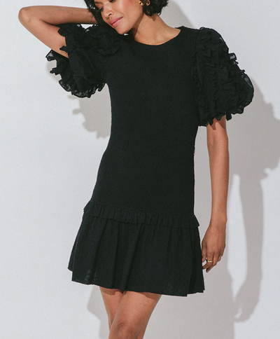 Colette Mini Dress | Black by Cleobella