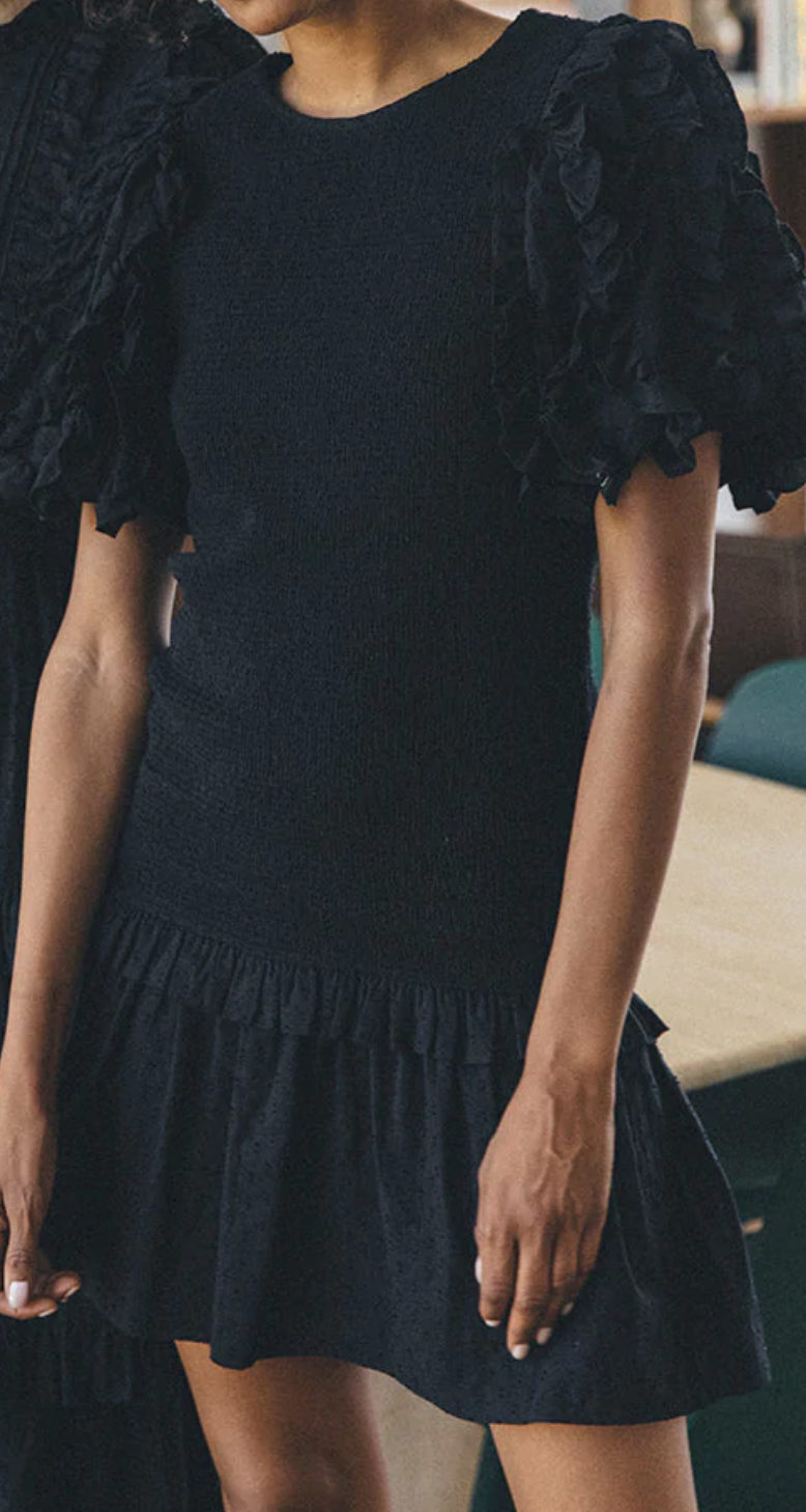 Colette Mini Dress | Black by Cleobella