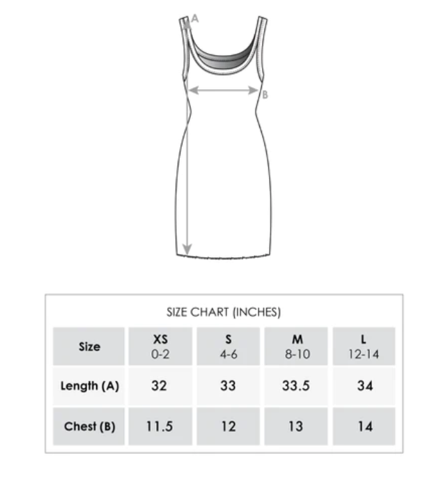 mini dress size chart Verona Mini Dress (Sale) L / Pink Cherry Cast