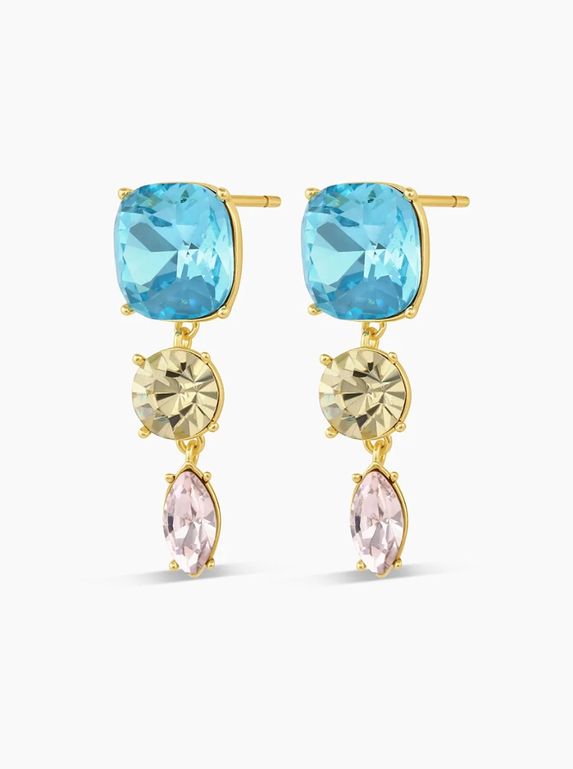 Lexi Cushion Drop Earrings