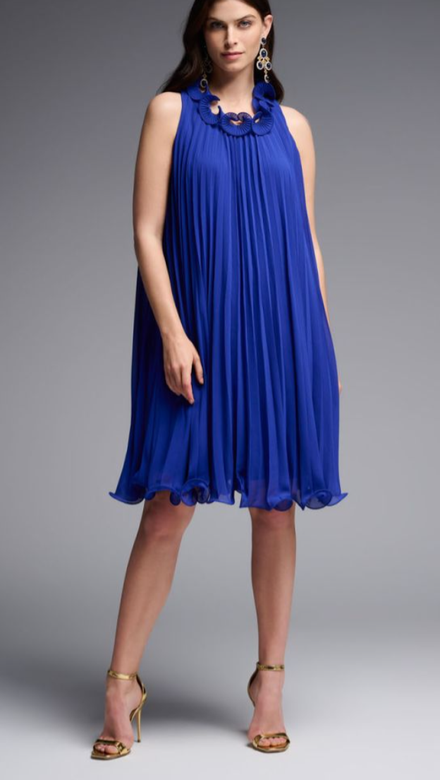 Joseph Ribkoff Dress, 8 / Blue