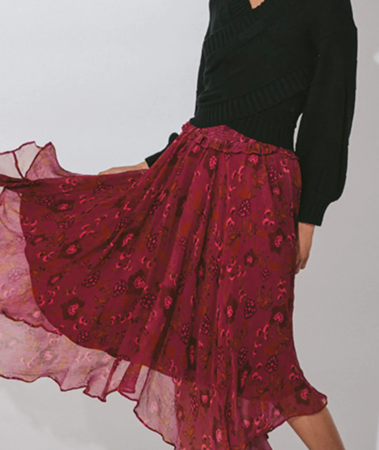 Lily Midi Skirt by Cleobella