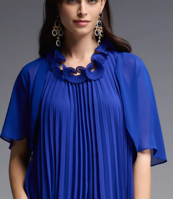 JOSEPH RIBKOFF ROYAL BLUE BOLERO 231707