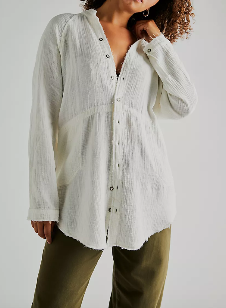 SUMMER DAYDREAM Button Down by Free People