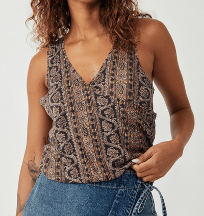 YOUR TWISTED TEE PRINTED by Free People