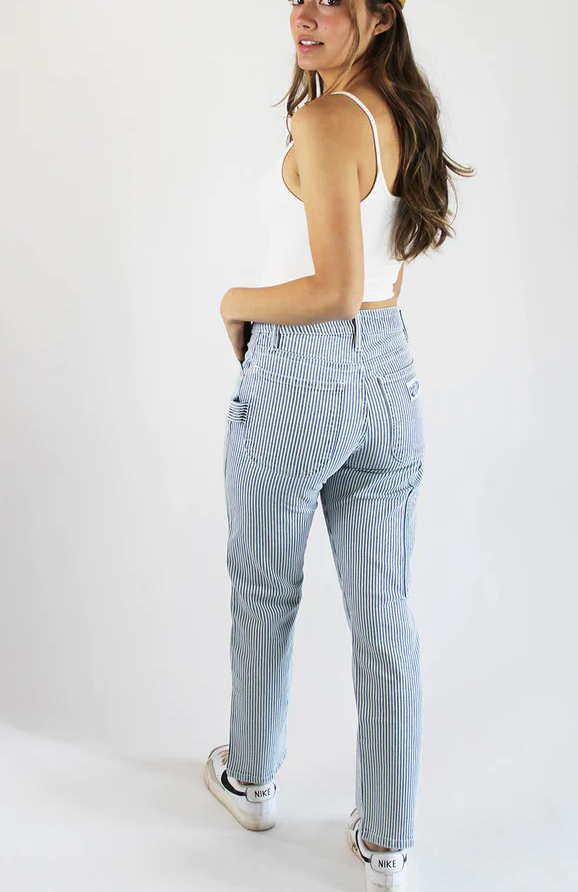 Rebel High Rise Straight by Porter Blue