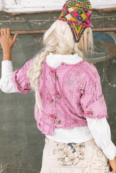 Floral Stefanee Cropped Top 1386 by Magnolia Pearl