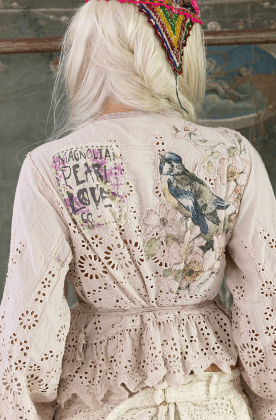 Eyelet Lise Lotte Piano Shawl 899