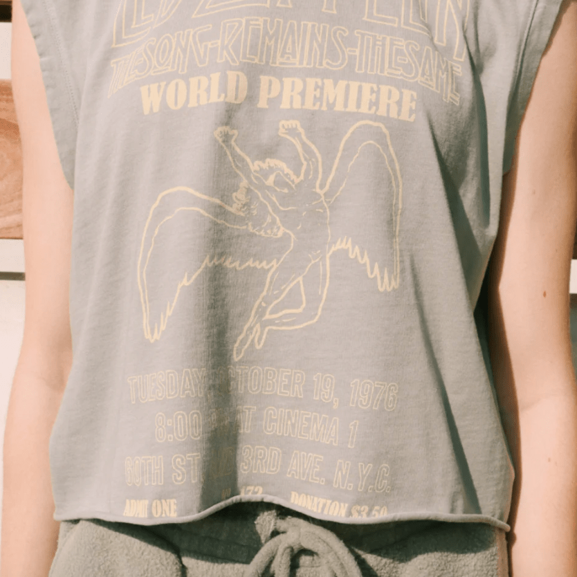 Led Zeppelin Swan Song Tank by People of Leisure