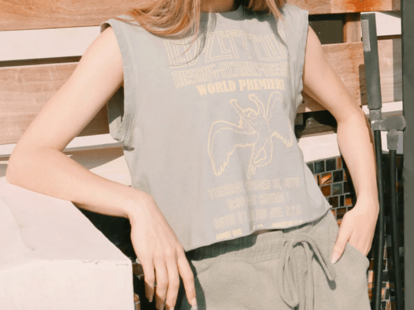 Led Zeppelin Swan Song Tank by People of Leisure
