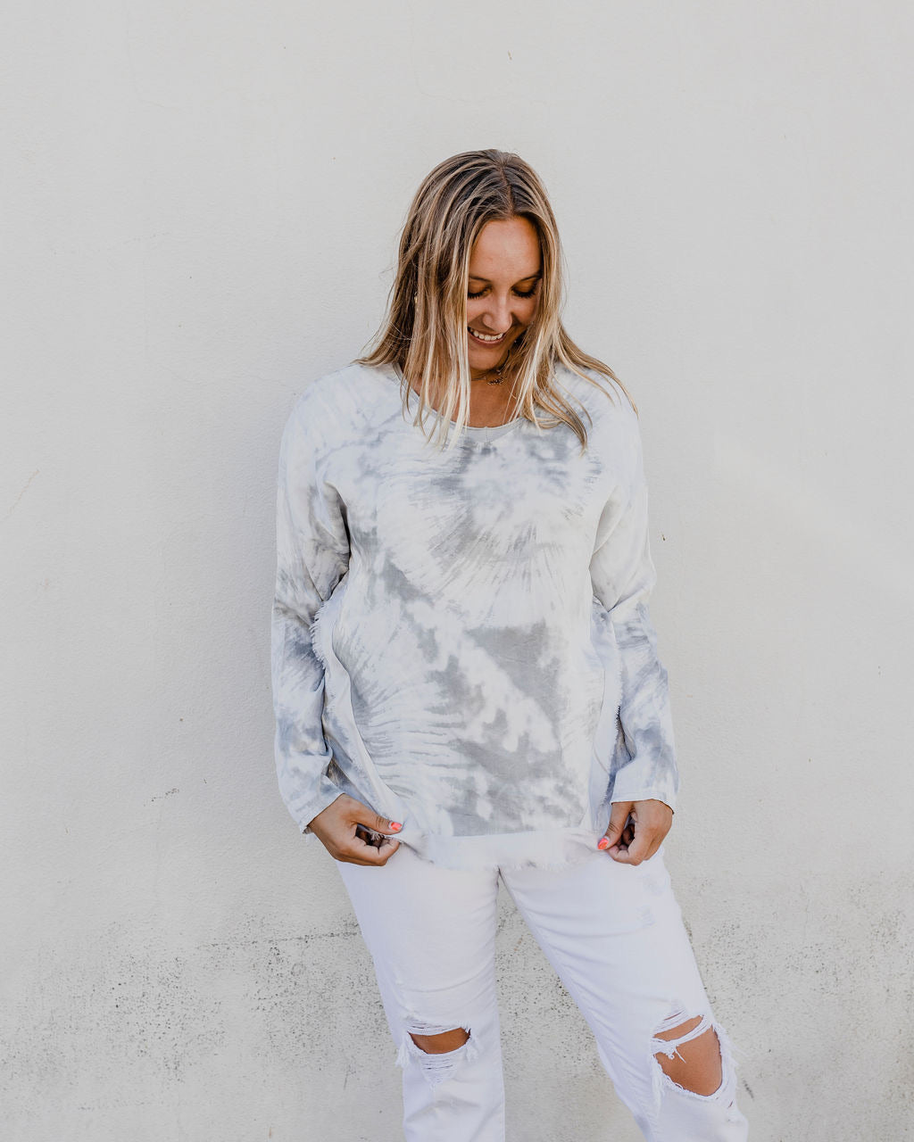 TIE DYE LS SHIRT