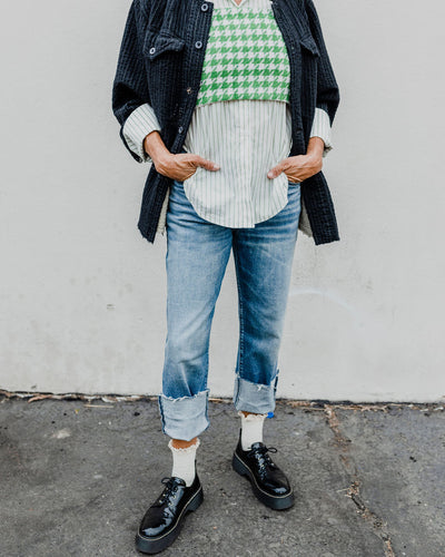 Rebel High Rise Straight by Porter Blue