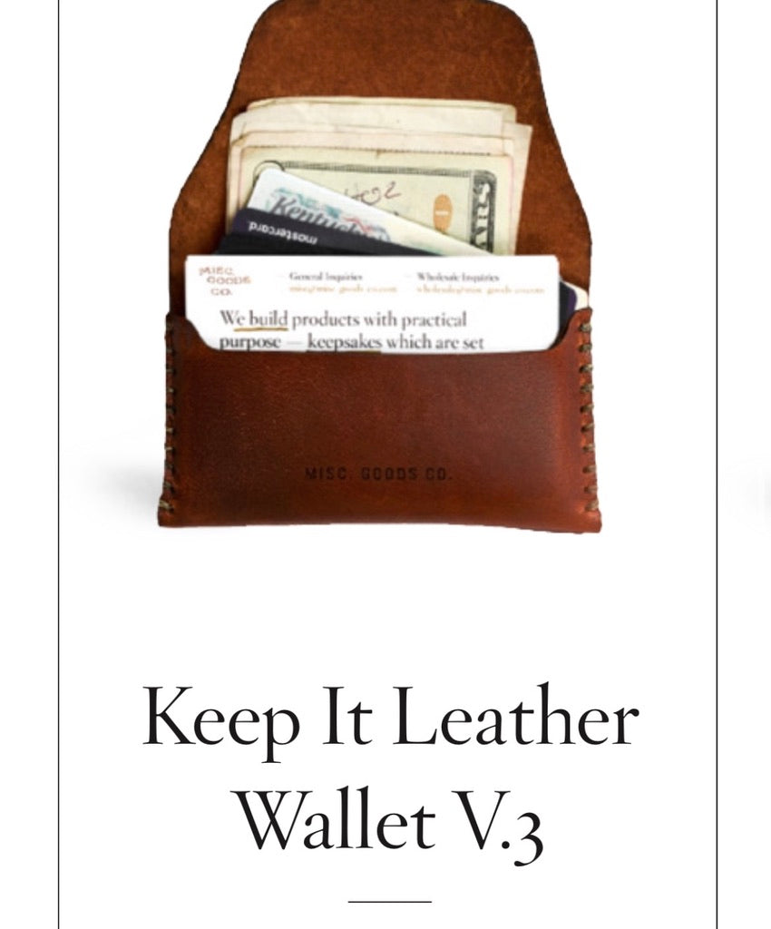 Keep It Leather Wallet