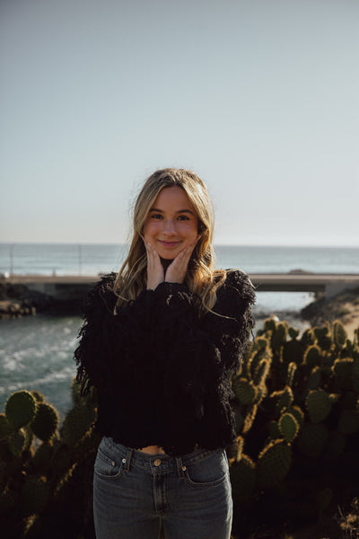 Fringe Sweater by Cleobella