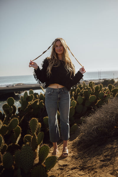Fringe Sweater by Cleobella