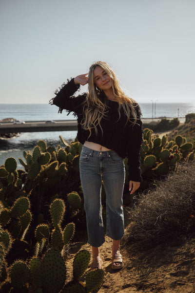 Fringe Sweater by Cleobella