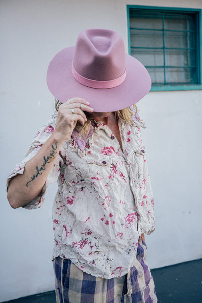 European Cotton Printed Kelly Western Shirt with Ric Rac  1216 by Magnolia Pearl
