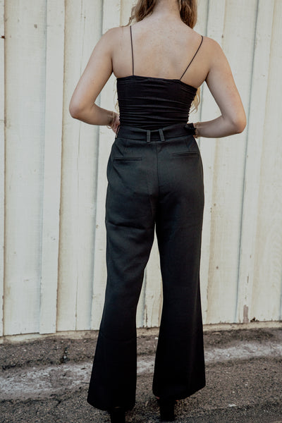 Toni High Rise Belted Trousers by Adelyn Rae