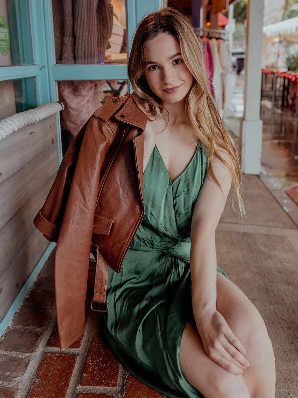 young fabulous and broke green dress SIREN SLIP DRESS by Young Fabulous & Broke XS / Dreamer Wash by 75 Degrees and Fuzzy