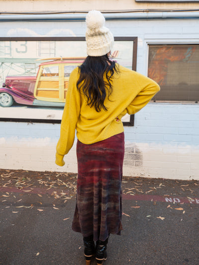 Bias Midi Skirt