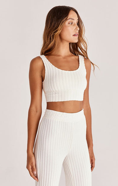 Zoe Rib Tank Bra by Z Supply